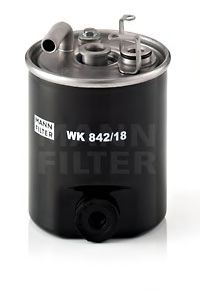 MANN-FILTER WK 842/18 Топливный фильтр для MERCEDES-BENZ SPRINTER 3-T (Мэрcэдэс-бэнз Спринтэр 3-т) MANN-FILTER WK 842/18 Топливный фильтр для MERCEDES-BENZ SPRINTER 3-T (Мэрcэдэс-бэнз Спринтэр 3-т)