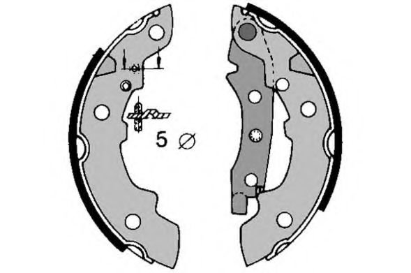 RAICAM 2048 Тормозные колодоки для RENAULT (Рено) RAICAM 2048 Тормозные колодоки для RENAULT (Рено)