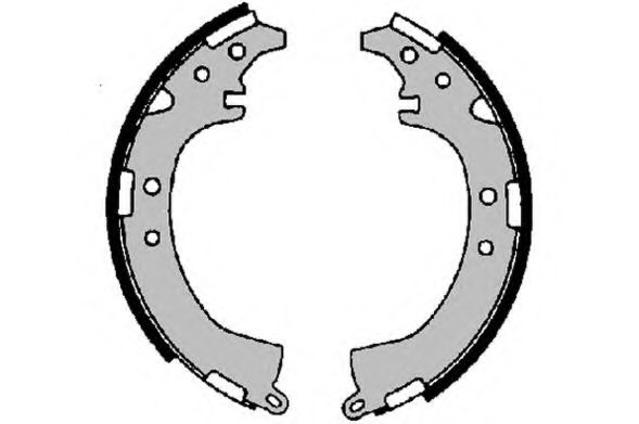 RAICAM 2668 Тормозные колодоки для TOYOTA SCEPTER (Тойота/тоета Сcэптэр)