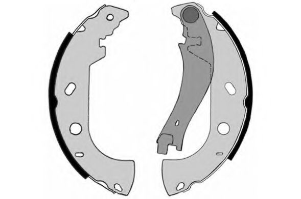 RAICAM 2724 Тормозные колодоки для FIAT (Фиат) RAICAM 2724 Тормозные колодоки для FIAT (Фиат)