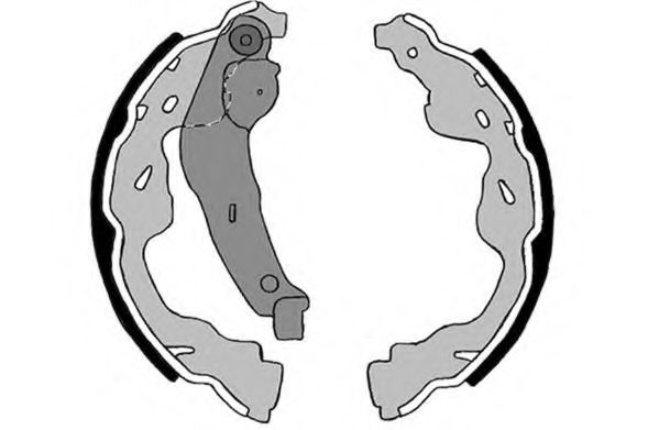 RAICAM 2822 Тормозные колодоки для OPEL AGILA (Опель Агила)