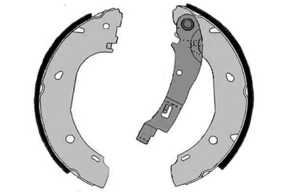 RAICAM 2855 Тормозные колодоки для FIAT (Фиат) RAICAM 2855 Тормозные колодоки для FIAT (Фиат)