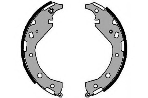 RAICAM 2904 Тормозные колодоки для TOYOTA (Тойота/тоета) RAICAM 2904 Тормозные колодоки для TOYOTA (Тойота/тоета)