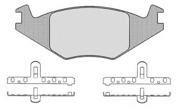RAICAM RA.0292.0 Тормозные колодки для VOLKSWAGEN JETTA II (Фольксваген Жэтта 2) RAICAM RA.0292.0 Тормозные колодки для VOLKSWAGEN JETTA II (Фольксваген Жэтта 2)