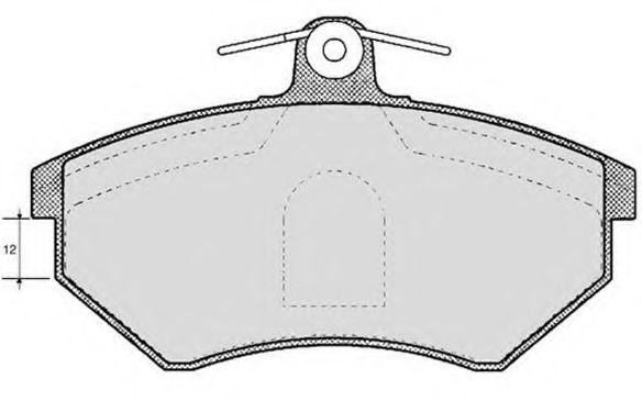 RAICAM RA.0310.0 Тормозные колодки для VOLKSWAGEN (Фольксваген) RAICAM RA.0310.0 Тормозные колодки для VOLKSWAGEN (Фольксваген)