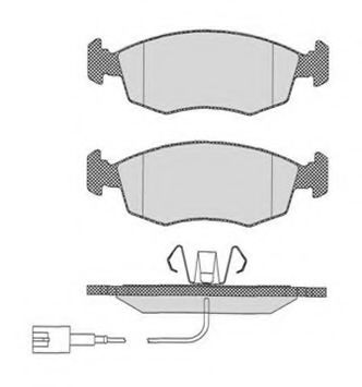 RAICAM RA.0318.8 Тормозные колодки для FIAT 500 C (Фиат 500 c) RAICAM RA.0318.8 Тормозные колодки для FIAT 500 C (Фиат 500 c)