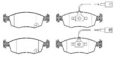 RAICAM RA.0318.9 Тормозные колодки для FIAT 500 (Фиат 500) RAICAM RA.0318.9 Тормозные колодки для FIAT 500 (Фиат 500)