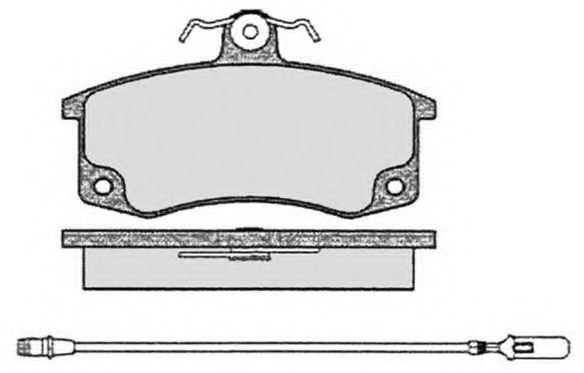 RAICAM RA.0353.0 Тормозные колодки для LADA 111 (Лада 111) RAICAM RA.0353.0 Тормозные колодки для LADA 111 (Лада 111)