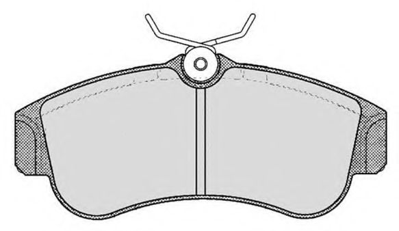 RAICAM RA.0413.0 Тормозные колодки для NISSAN PRIMERA (Ниссан Примера) RAICAM RA.0413.0 Тормозные колодки для NISSAN PRIMERA (Ниссан Примера)