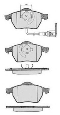 RAICAM RA.0429.3 Тормозные колодки для VOLKSWAGEN (Фольксваген) RAICAM RA.0429.3 Тормозные колодки для VOLKSWAGEN (Фольксваген)