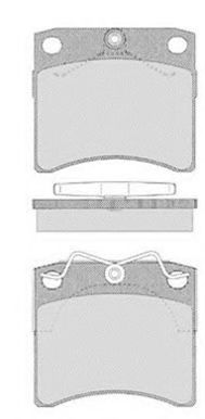 RAICAM RA.0430.1 Тормозные колодки для VOLKSWAGEN (Фольксваген) RAICAM RA.0430.1 Тормозные колодки для VOLKSWAGEN (Фольксваген)