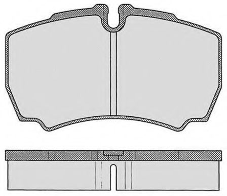 RAICAM RA.0528.0 Тормозные колодки для IVECO DAILY VI (Ивеко Даилъ vи)