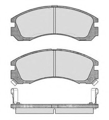 RAICAM RA.0591.0 Тормозные колодки для MITSUBISHI COLT/RODEO (Митсубиши/митсубиси Cолт/родэо) RAICAM RA.0591.0 Тормозные колодки для MITSUBISHI COLT/RODEO (Митсубиши/митсубиси Cолт/родэо)