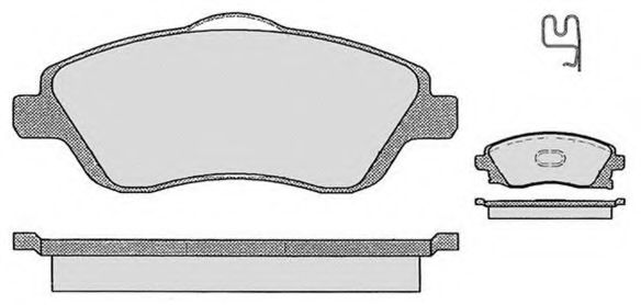 RAICAM RA.0712.2 Тормозные колодки для OPEL VITA C (Опель Vита c) RAICAM RA.0712.2 Тормозные колодки для OPEL VITA C (Опель Vита c)