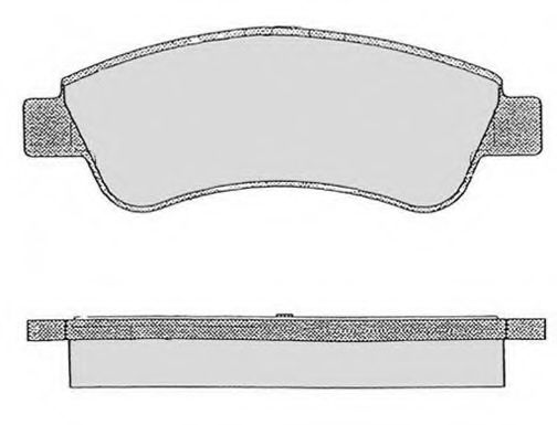 RAICAM RA.0725.0 Тормозные колодки для PEUGEOT 207 (Пежо 207) RAICAM RA.0725.0 Тормозные колодки для PEUGEOT 207 (Пежо 207)