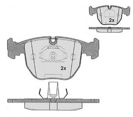 RAICAM RA.0788.0 Тормозные колодки для BMW (Бмв) RAICAM RA.0788.0 Тормозные колодки для BMW (Бмв)