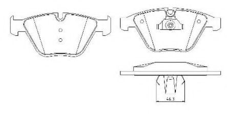 RAICAM RA.0789.1 Тормозные колодки для BMW (Бмв) RAICAM RA.0789.1 Тормозные колодки для BMW (Бмв)