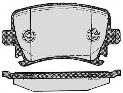RAICAM RA.0818.1 Тормозные колодки для AUDI TT (Ауди Тт) RAICAM RA.0818.1 Тормозные колодки для AUDI TT (Ауди Тт)