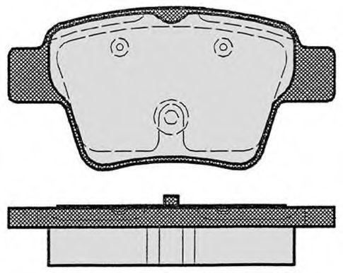 RAICAM RA.0841.0 Тормозные колодки для PEUGEOT 207 (Пежо 207) RAICAM RA.0841.0 Тормозные колодки для PEUGEOT 207 (Пежо 207)