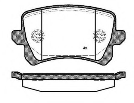 RAICAM RA.0921.0 Тормозные колодки для VOLKSWAGEN (Фольксваген) RAICAM RA.0921.0 Тормозные колодки для VOLKSWAGEN (Фольксваген)