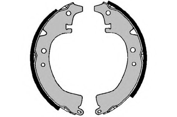 RAICAM RA23510 Тормозные колодоки для TOYOTA CORONA (Тойота/тоета Cорона) RAICAM RA23510 Тормозные колодоки для TOYOTA CORONA (Тойота/тоета Cорона)