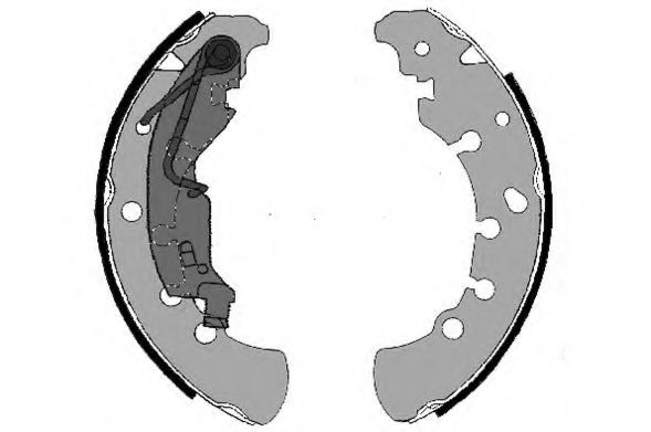 RAICAM RA28590 Тормозные колодоки для OPEL ADAM (Опель Адам) RAICAM RA28590 Тормозные колодоки для OPEL ADAM (Опель Адам)