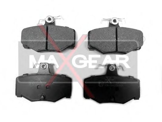 MAXGEAR 19-0421 Тормозные колодки для NISSAN PRIMERA (Ниссан Примера) MAXGEAR 19-0421 Тормозные колодки для NISSAN PRIMERA (Ниссан Примера)