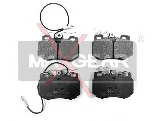 MAXGEAR 19-0454 Тормозные колодки для PEUGEOT 205 II (Пежо 205 2) MAXGEAR 19-0454 Тормозные колодки для PEUGEOT 205 II (Пежо 205 2)