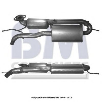 BM CATALYSTS BM91590H Катализатор для SMART FORTWO (Смарт Форту) BM CATALYSTS BM91590H Катализатор для SMART FORTWO (Смарт Форту)