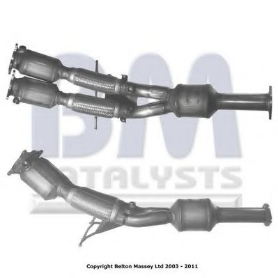 BM CATALYSTS BM91605 Катализатор для VOLVO S80 I (Вольво S80 1) BM CATALYSTS BM91605 Катализатор для VOLVO S80 I (Вольво S80 1)