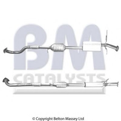 BM CATALYSTS BM91437H Катализатор для HYUNDAI SANTA FE I (Хендай Санта фэ1)