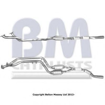 BM CATALYSTS BM90751H Катализатор для BMW Z3 (Бмв З3) BM CATALYSTS BM90751H Катализатор для BMW Z3 (Бмв З3)