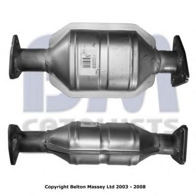 BM CATALYSTS BM80289H Катализатор для HONDA CIVIC VII (Хонда Цивик 7)