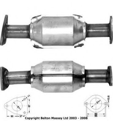BM CATALYSTS BM90030 Катализатор для HONDA (Хонда) BM CATALYSTS BM90030 Катализатор для HONDA (Хонда)