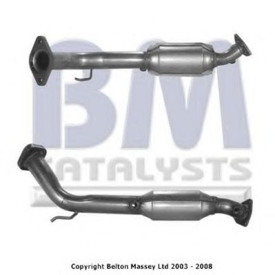BM CATALYSTS BM91128H Катализатор для HONDA CIVIC VII (Хонда Цивик 7)