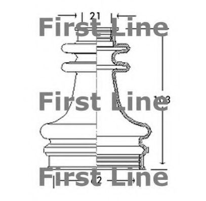 FIRST LINE FCB2670 Пыльник, приводной вал для PEUGEOT 309 II (Пежо 309 2) FIRST LINE FCB2670 Пыльник, приводной вал для PEUGEOT 309 II (Пежо 309 2)