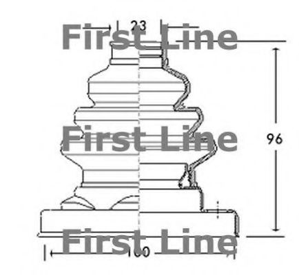 FIRST LINE FCB2679 Пыльник, приводной вал для BMW 7 (Бмв 7) FIRST LINE FCB2679 Пыльник, приводной вал для BMW 7 (Бмв 7)