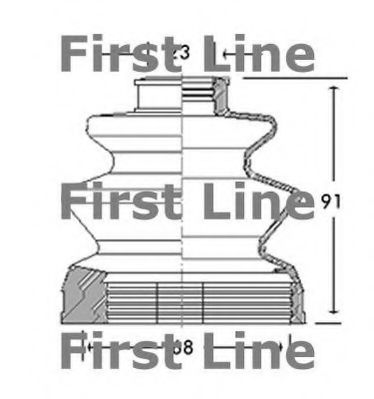 FIRST LINE FCB2744 Пыльник, приводной вал для MITSUBISHI GALANT IV (Митсубиши/митсубиси Галант иv) FIRST LINE FCB2744 Пыльник, приводной вал для MITSUBISHI GALANT IV (Митсубиши/митсубиси Галант иv)