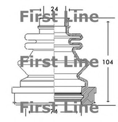 FIRST LINE FCB2765 Пыльник, приводной вал для CHEVROLET OPTRA (Шевроле Оптра) FIRST LINE FCB2765 Пыльник, приводной вал для CHEVROLET OPTRA (Шевроле Оптра)