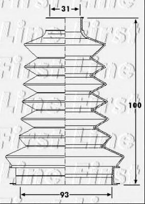 FIRST LINE FCB6202 Пыльник, приводной вал для MERCEDES-BENZ M-CLASS (Мэрcэдэс-бэнз М-cласс) FIRST LINE FCB6202 Пыльник, приводной вал для MERCEDES-BENZ M-CLASS (Мэрcэдэс-бэнз М-cласс)