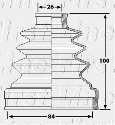 FIRST LINE FCB6224 Пыльник, приводной вал для OPEL ZAFIRA A (Опель Зафира а) FIRST LINE FCB6224 Пыльник, приводной вал для OPEL ZAFIRA A (Опель Зафира а)