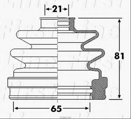 FIRST LINE FCB6299 Пыльник, приводной вал для NISSAN MICRA II (Ниссан Микра 2) FIRST LINE FCB6299 Пыльник, приводной вал для NISSAN MICRA II (Ниссан Микра 2)