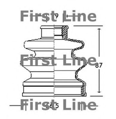 FIRST LINE FCB2029 Пыльник, приводной вал для DAIHATSU MIRA (Дайхатсу Мира) FIRST LINE FCB2029 Пыльник, приводной вал для DAIHATSU MIRA (Дайхатсу Мира)