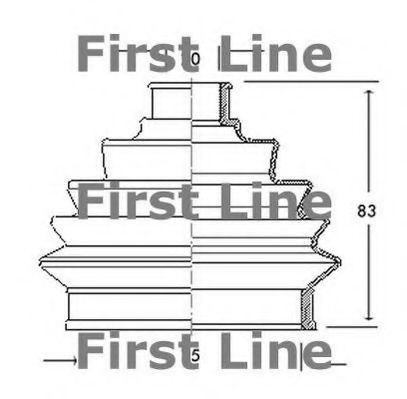 FIRST LINE FCB2050 Пыльник, приводной вал для LADA SAMARA FORMA (Лада Самара форма) FIRST LINE FCB2050 Пыльник, приводной вал для LADA SAMARA FORMA (Лада Самара форма)