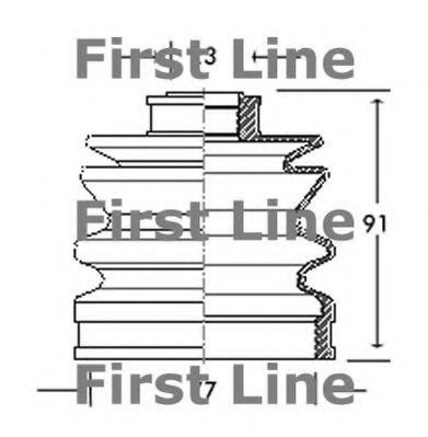 FIRST LINE FCB2054 Пыльник, приводной вал для NISSAN (Ниссан) FIRST LINE FCB2054 Пыльник, приводной вал для NISSAN (Ниссан)