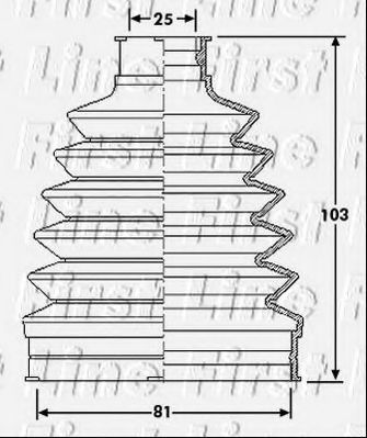 FIRST LINE FCB6210 Пыльник, приводной вал для RENAULT MEGANE II ER (Рено Меган 2 ер) FIRST LINE FCB6210 Пыльник, приводной вал для RENAULT MEGANE II ER (Рено Меган 2 ер)