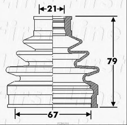 FIRST LINE FCB6291 Пыльник, приводной вал для SUZUKI LIANA (Сузуки Лиана) FIRST LINE FCB6291 Пыльник, приводной вал для SUZUKI LIANA (Сузуки Лиана)