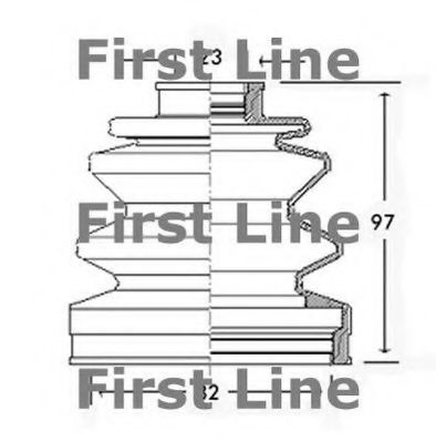 FIRST LINE FCB2244 Пыльник, приводной вал для MITSUBISHI GALANT IV (Митсубиши/митсубиси Галант иv) FIRST LINE FCB2244 Пыльник, приводной вал для MITSUBISHI GALANT IV (Митсубиши/митсубиси Галант иv)