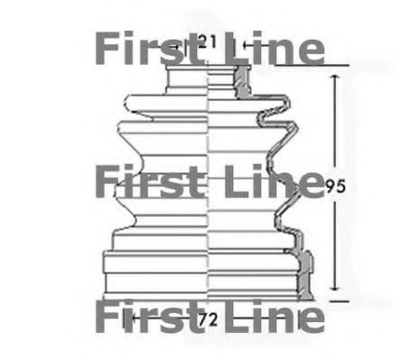 FIRST LINE FCB2466 Пыльник, приводной вал для MITSUBISHI ETERNA III (Митсубиши/митсубиси Этэрна 3) FIRST LINE FCB2466 Пыльник, приводной вал для MITSUBISHI ETERNA III (Митсубиши/митсубиси Этэрна 3)