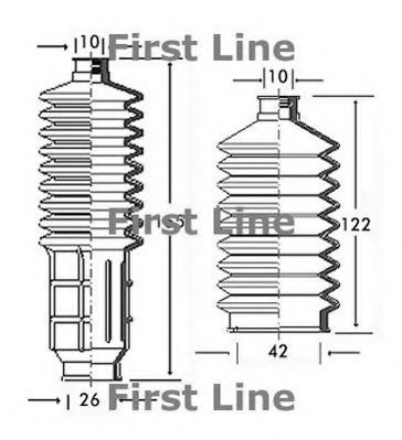 FIRST LINE FSG3029 Пыльник, рулевое управление для SEAT (Сеат) FIRST LINE FSG3029 Пыльник, рулевое управление для SEAT (Сеат)